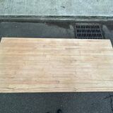 Renovated farmhouse dining table in solid wood 160cm XXth century