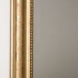 19th C Rectangular Flower and Leaf Mirror