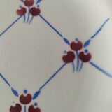 Large antique platter Badonviller Fénal Normandy pattern