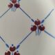 Large antique platter Badonviller Fénal Normandy pattern
