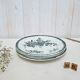 Set de 4 assiettes plates Terre de Fer