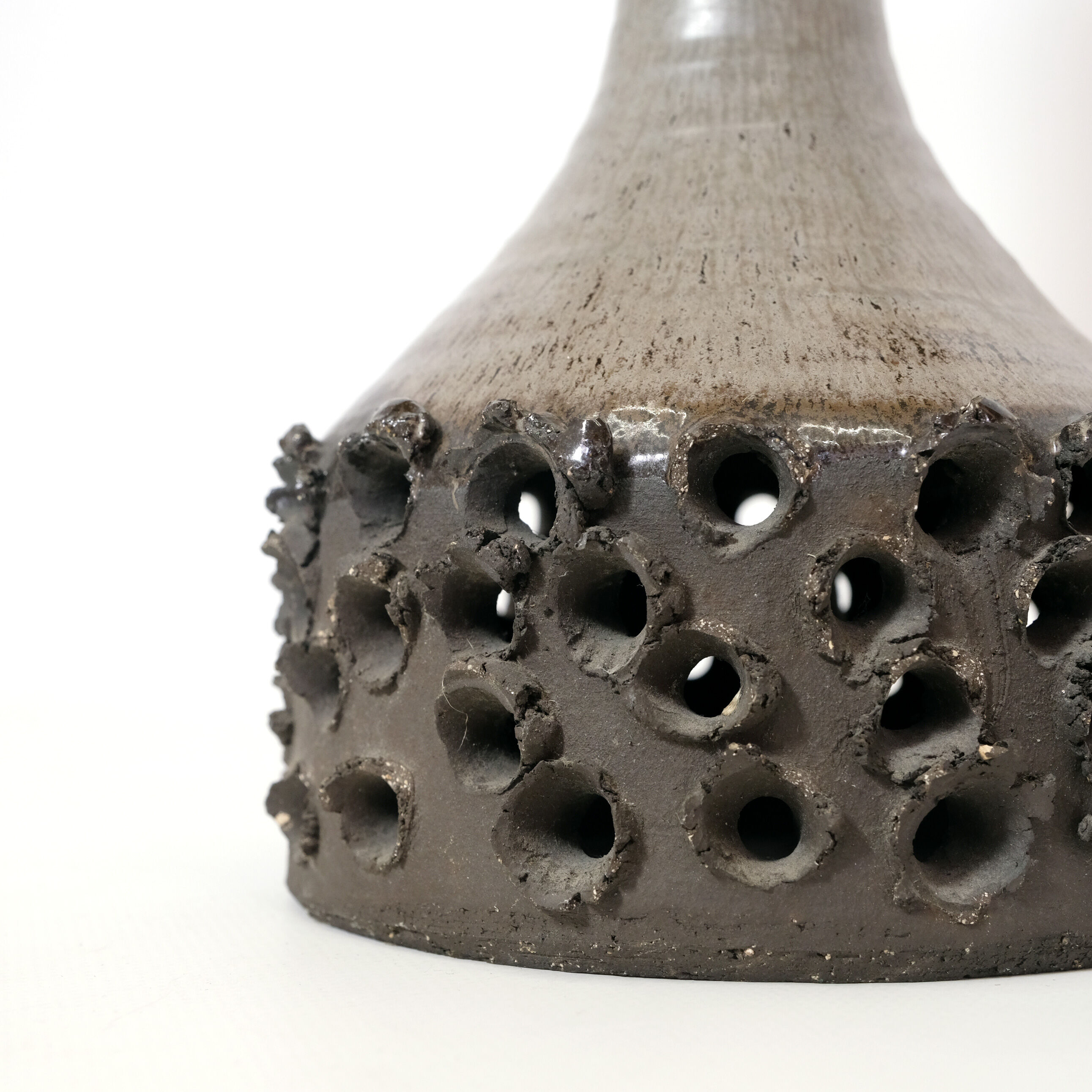 Erik Glud sandstone lamp, 1960s-1970s