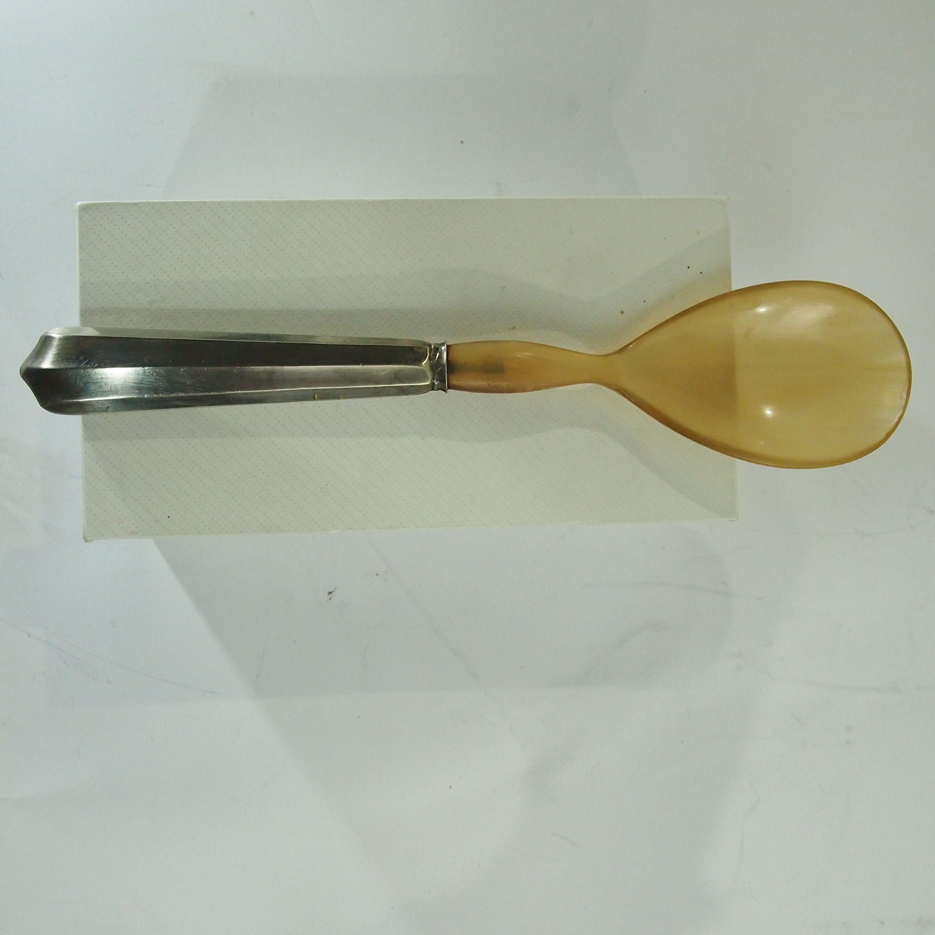 Bone and metal filled salad servers