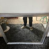 Old silver mirror