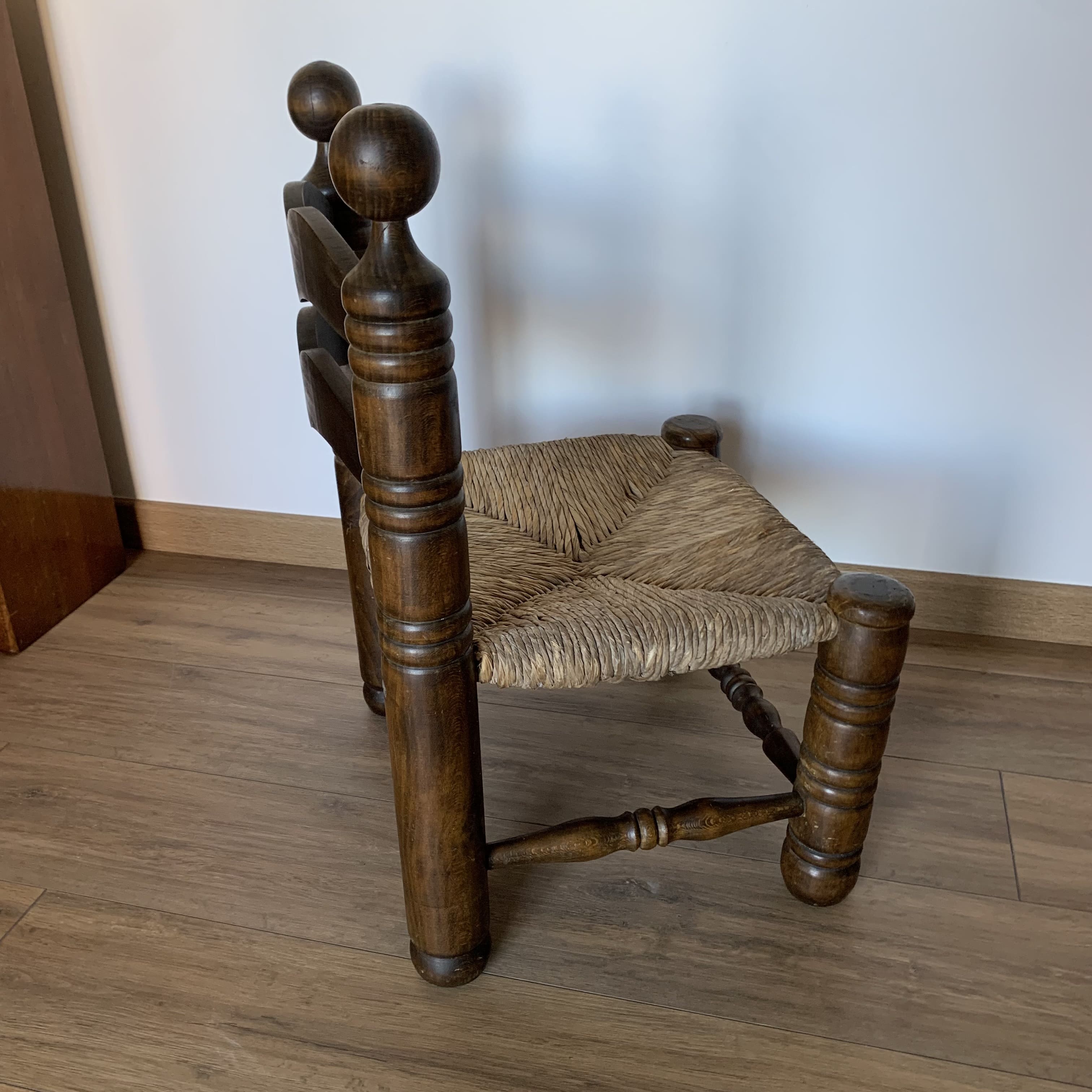 low chairs or fireplace