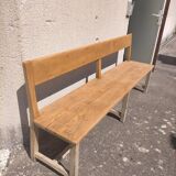 Vintage administration bench length 2m