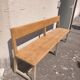 Banc vintage d'administration longueur 2m