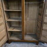 Vintage René Gabriel oak cabinet from the 60s