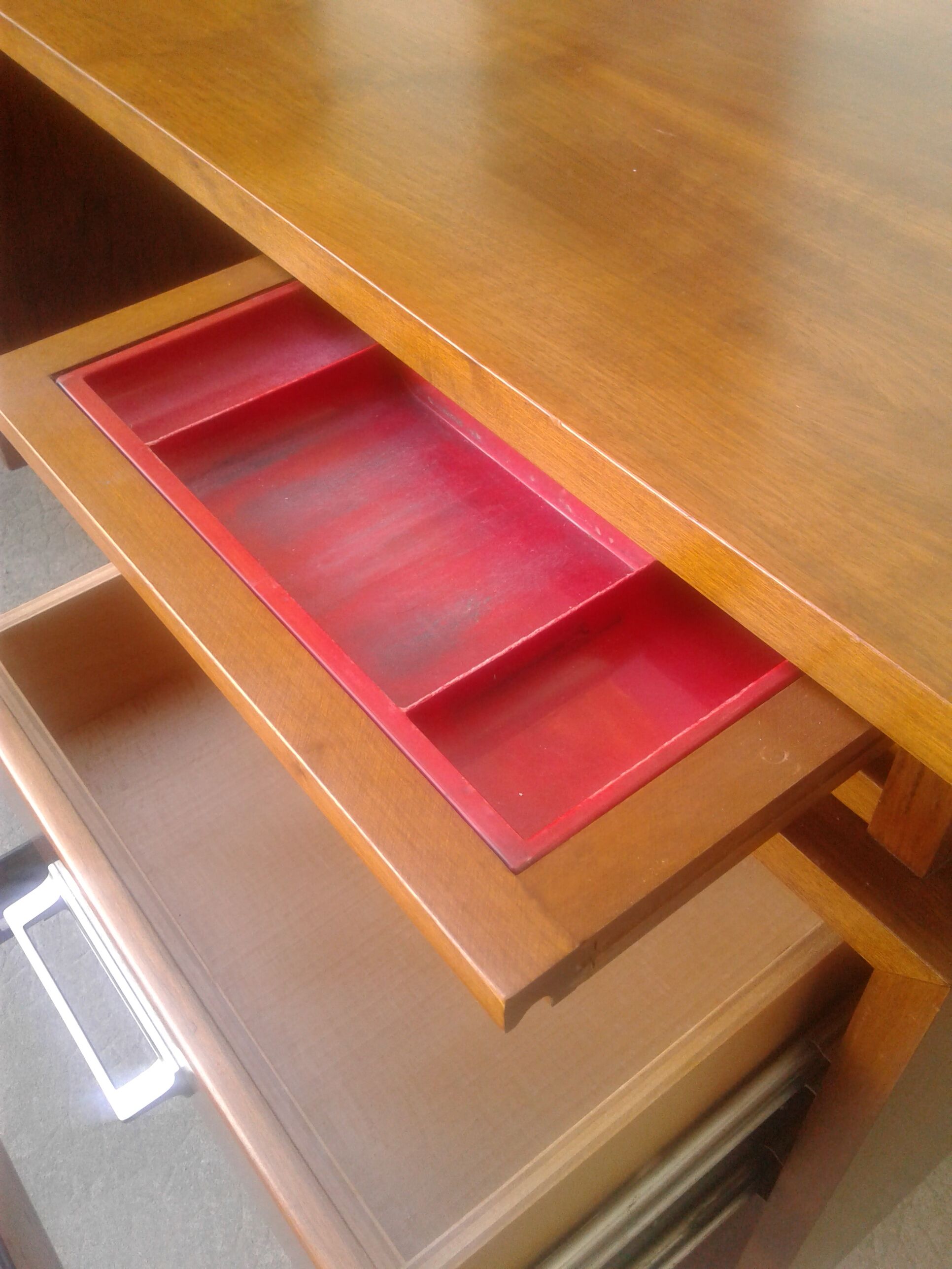 Large French desk Burwood of the 50s .