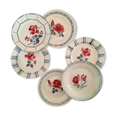 6 Digoin old flat plates