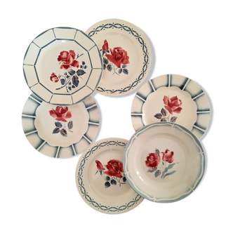 6 Digoin old flat plates