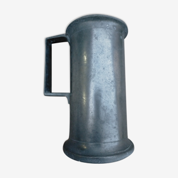 Tin pitcher