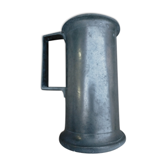 Tin pitcher