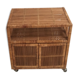 Furniture wicker vintage skateboard