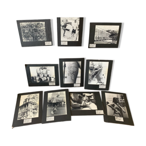 Lot de photos de André Calábria