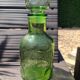 Bouteille en verre vintage