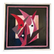 Abstract composition signed