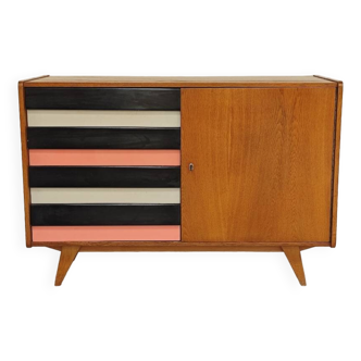 U-458 pink sideboard by Jiri Jiroutek for Interier Praha 1960