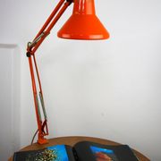 Lampe de Table Achitect Réglable Orange par Tep, années 1970