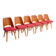 Mid Century dining chairs by Radomír Hofman, 1960´s, set of 6