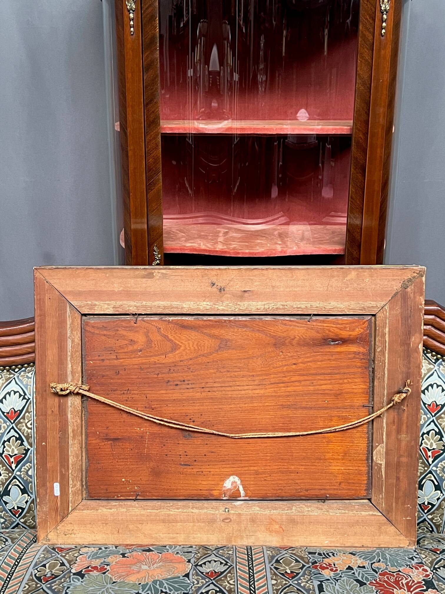 "Seascape". Oil on wood panel.