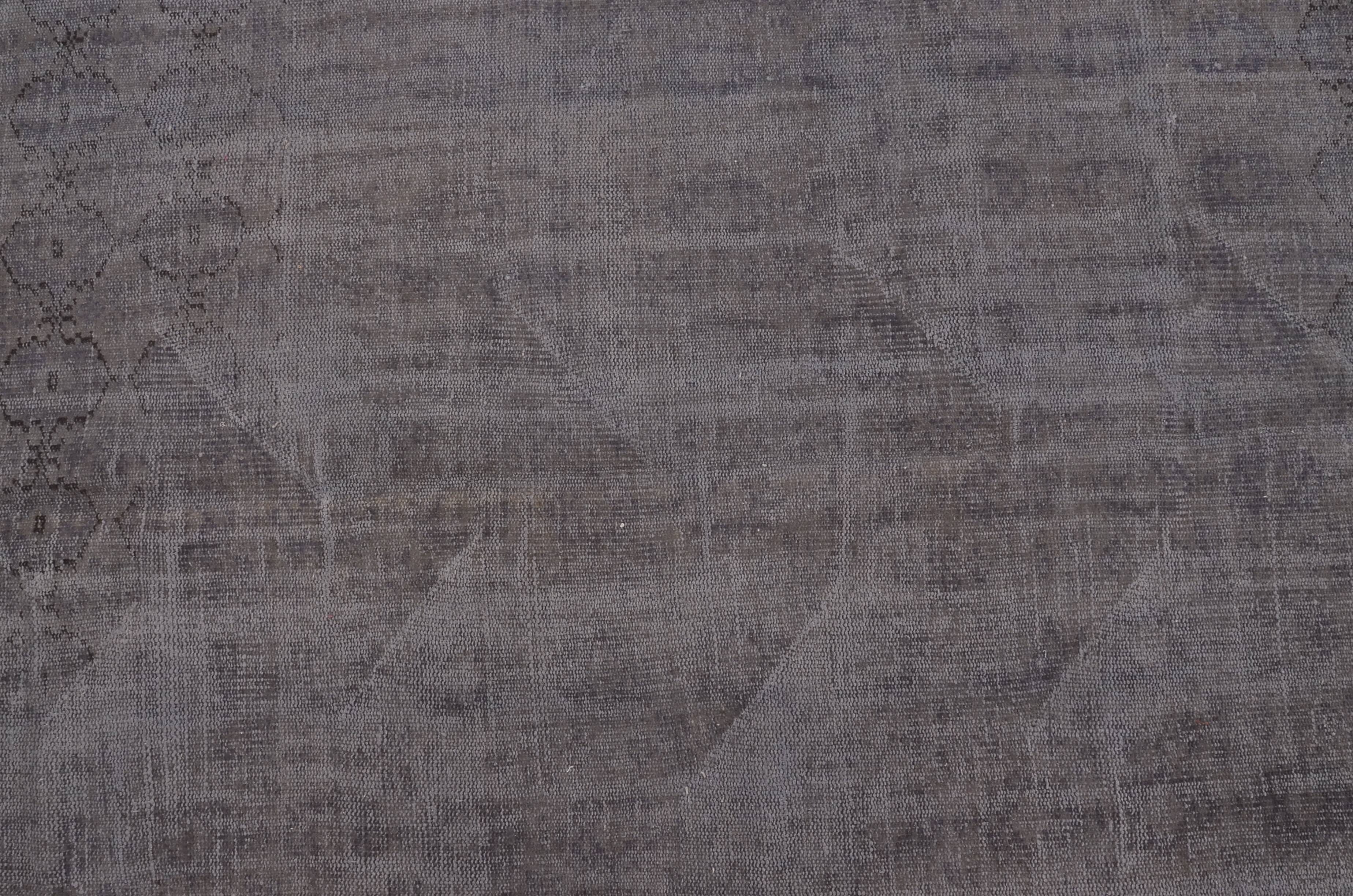 Oushak Handmade Grey Carpet sku 1522