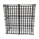 wine in metal cage wine cellar