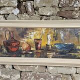 Tableau peinture nature morte, 1970