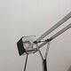 Important Fase Cisne chrome lamp, edition by Fase, 1980s.