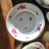 Porcelain service 58 pieces e.Bourgeois Drouot Paris