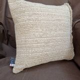 Cushion fabric "Ecrin" 40x40 cm pebble color