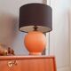 Lampe vintage en terre cuite année 40