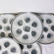 6 oyster plates Moulin des Loups and Orchies 210371