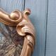 Antique trumeau mirror