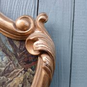 Antique trumeau mirror