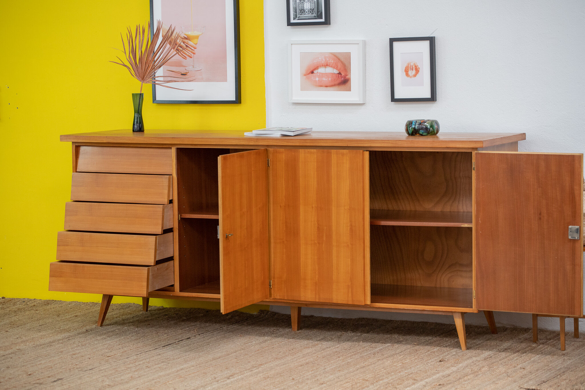 Vintage Scandinavian row