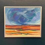 Acrylique sur toile originale – “Ovädersmoln” par Ola Gerhardt