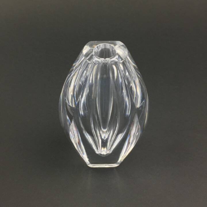 Signed Mid-Century Scandinavian Glass Vase by M. Morales-Schildt for Kosta