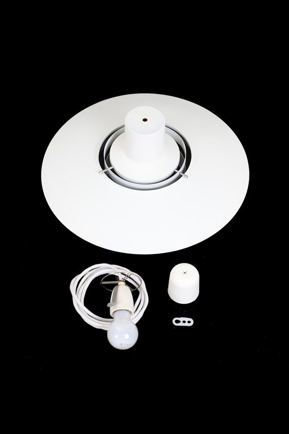 "P 376" pendant lamp by Preben Fabricius and Jørgen Kastholm for Nordisk Solar Compagni, 1960s