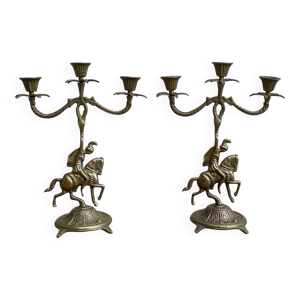 paire de chandeliers