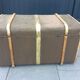 Luxury travel trunk signed and numbered 1890 renovated