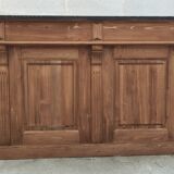 Counter bar bistro cash register pine two drawers
