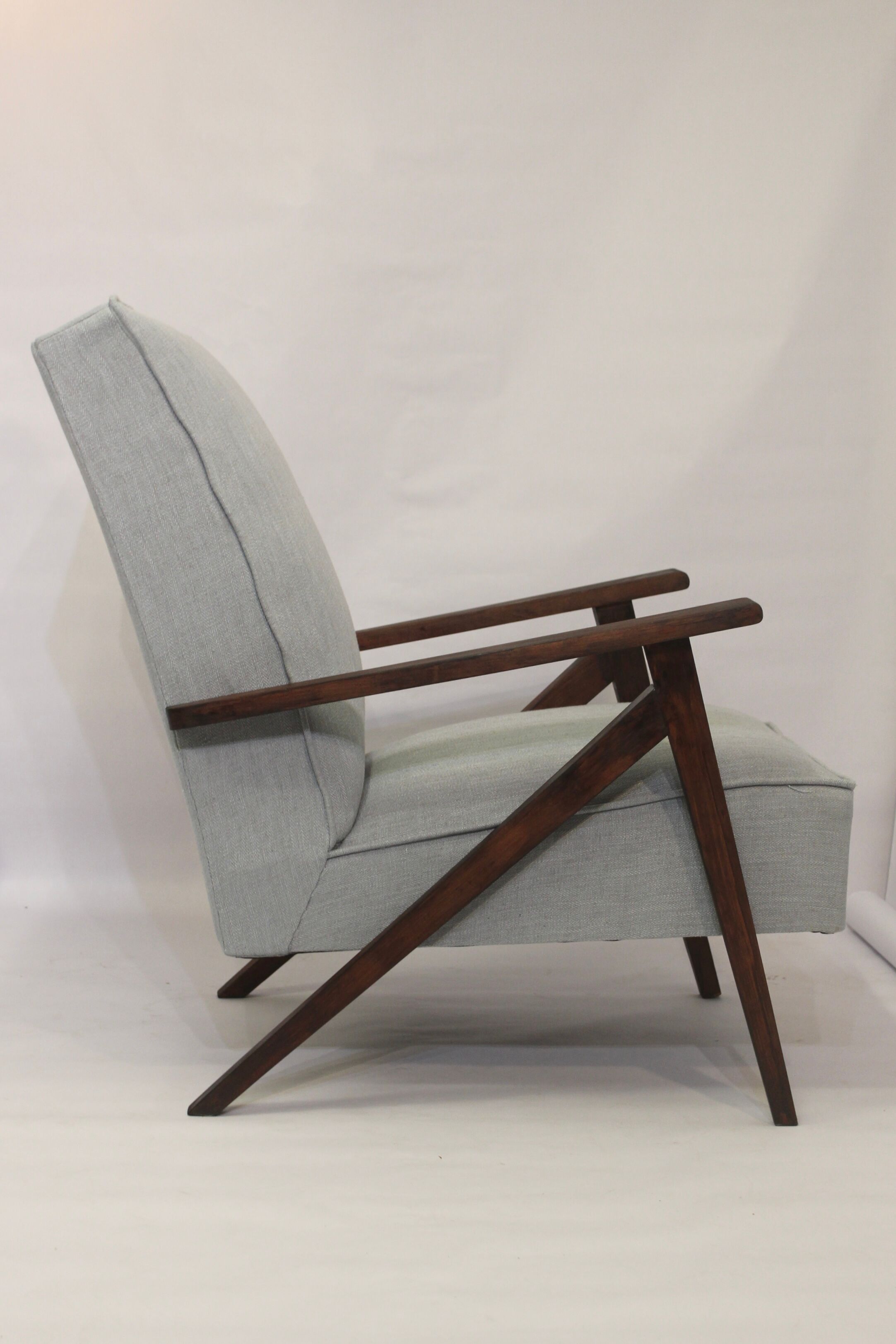Scandinavian armchair in beech 60s