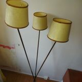 Lampadaire design en laiton 3 feux Arlus