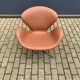 Fritz Hansen Swan chair by Arne Jacobsen in Cognac leather, NEW condition!!