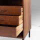 Mid Century Modern Rosewood Sideboard with Drawers, Italy 1970s