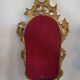 Miroir baroque en bois doré
