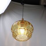 Vintage Scandinavian pendant light Orrefors – Carl Fagerlund Sweden, 1960s