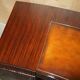Bureau Art Déco Ralph Lauren Macassar & cuir