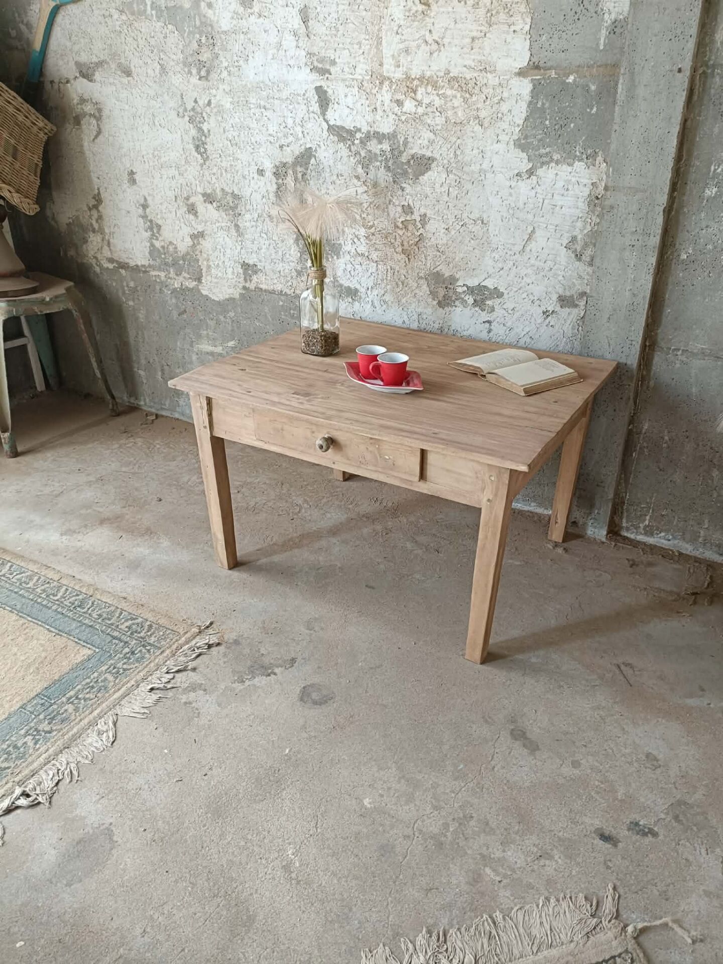 Table basse de ferme
